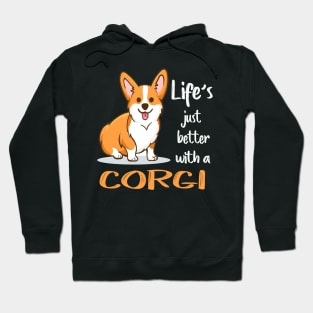 Life'S Just Better With a Corgi (200) Hoodie